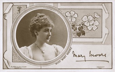 Mary Moore, englische Bühnenschauspielerin von English Photographer