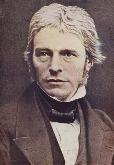 Michael Faraday, englischer Physiker und Chemiker von English Photographer
