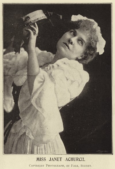 Miss Janet Achurch von English Photographer