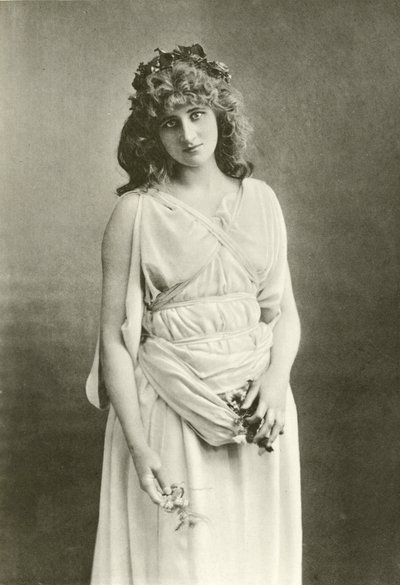 Miss Mary Anderson als Perdita (Gravur) von English Photographer