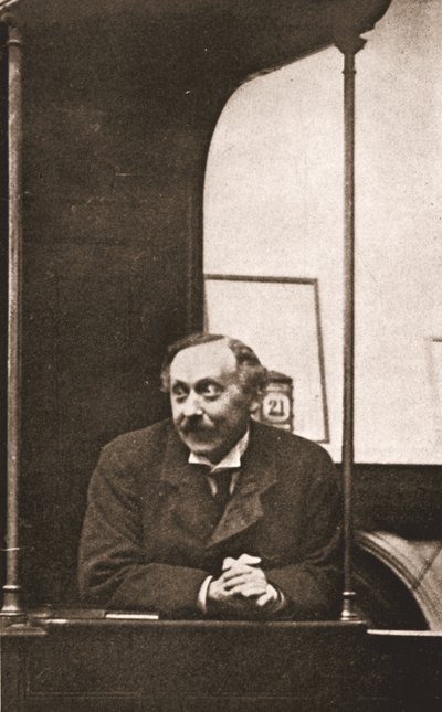 Mr. Herbert Gladstone im Zeugenstand beim Prozess gegen Emmeline Pankhurst und andere von English Photographer