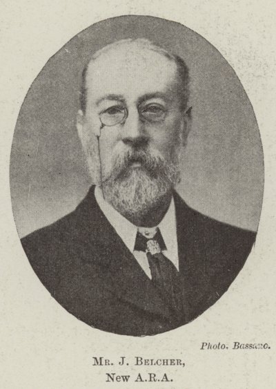 Herr J Belcher, neuer ARA von English Photographer