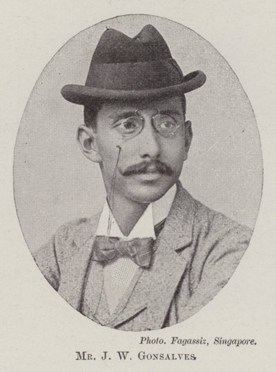 Mr J W Gonsalves von English Photographer