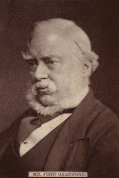 Mr. John Oxenford von English Photographer