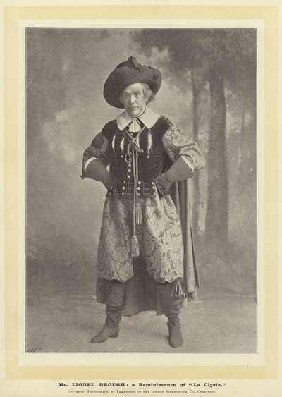 Mr Lionel Brough: eine Erinnerung an La Cigale von English Photographer