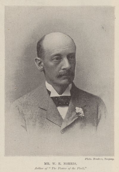 Mr W E Norris, Autor von The Flower of the Flock von English Photographer