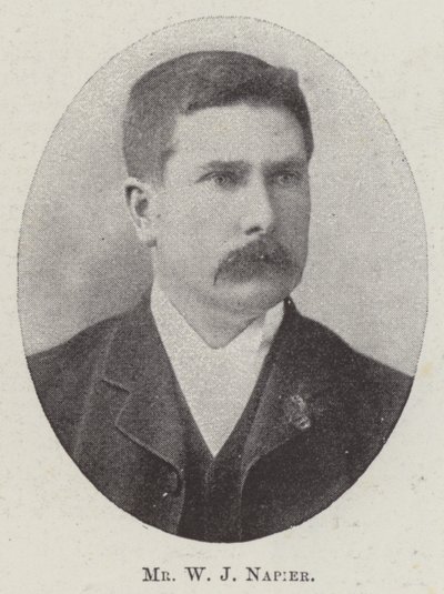 Mr. W. J. Napier von English Photographer