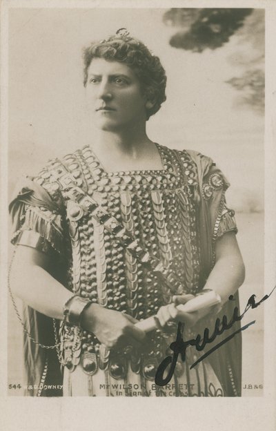 Mr Wilson Barrett als Marcus in Das Zeichen des Kreuzes von English Photographer