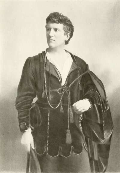 Mr Wilson Barrett als Hamlet (Gravur) von English Photographer
