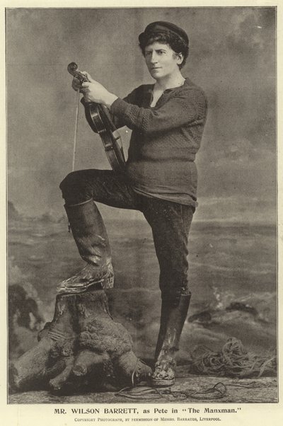 Mr Wilson Barrett als Pete in The Manxman von English Photographer