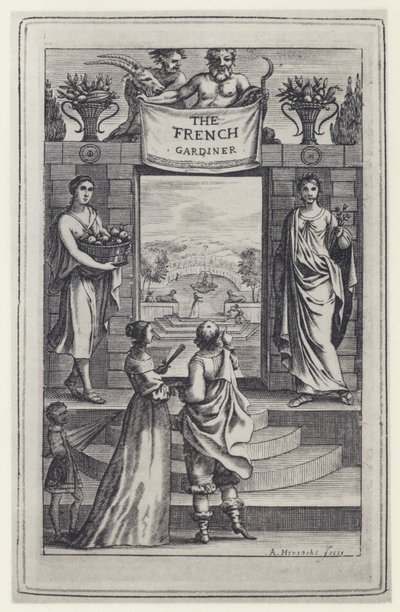 N de Bonnefons, The French Gardiner, Tr J Evelyn, J Crooke 1658 von English Photographer