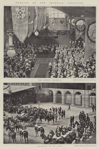 Eröffnung des Imperial Institute von English Photographer