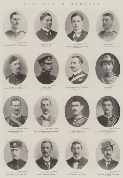 Unsere Kriegsportäts von English Photographer