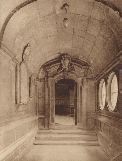 Oxford: Brasenose College, Der Kapelleneingang von English Photographer