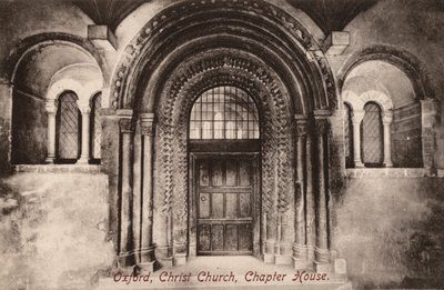 Oxford, Christ Church, Kapitelhaus von English Photographer