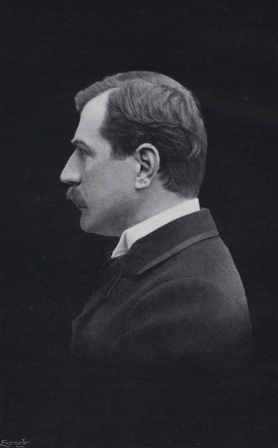 Paul Bourget, von der französischen Akademie von English Photographer