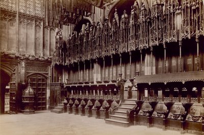 Postkarte der Westminster Abbey von English Photographer