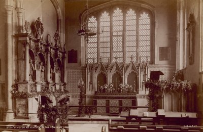 Postkarte mit einem Bild der Chapel Royal von English Photographer