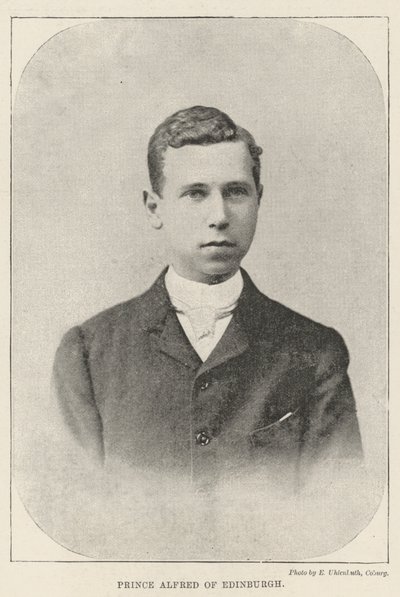 Prinz Alfred von Edinburgh von English Photographer