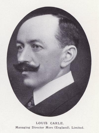 Prominente Männer von London: Louis Carle von English Photographer