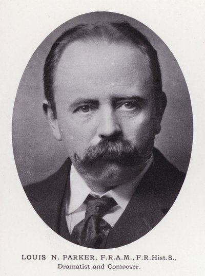 Prominente Männer von London: Louis N Parker von English Photographer