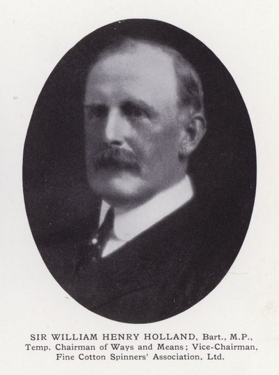 Prominente Männer von London: Sir William Henry Holland von English Photographer
