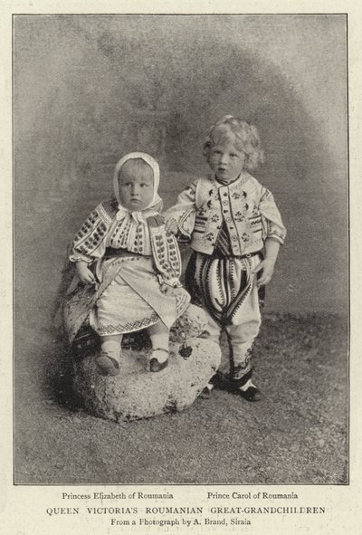 Queen Victorias rumänische Urenkel von English Photographer