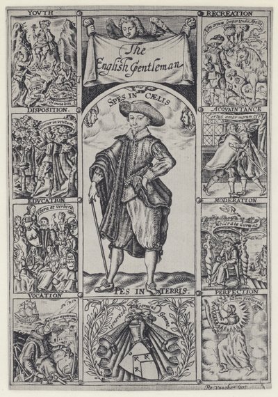R Brathwait, Der englische Gentleman, J Haviland für R Bostock 1630 von English Photographer