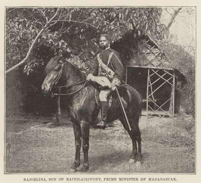 Rajoelina, Sohn von Rainilairivony, Premierminister von Madagaskar von English Photographer