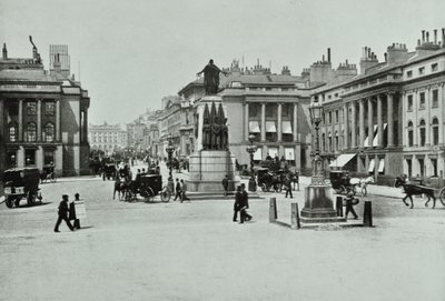 Regent Street, Westminster LB: Waterloo Place Blick zu Regent Street, 1896 von English Photographer