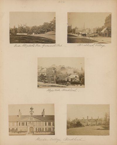 Serie von Bildern von Blackheath von English Photographer