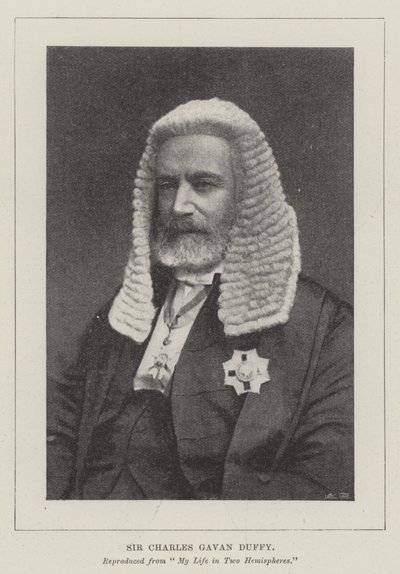 Sir Charles Gavan Duffy von English Photographer
