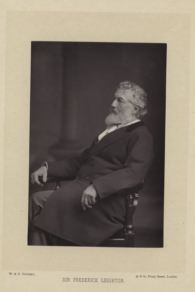 Sir Frederick Leighton von English Photographer