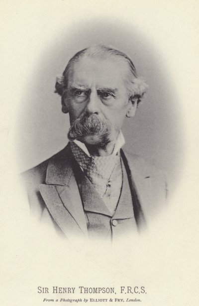 Sir Henry Thompson, FRCS von English Photographer