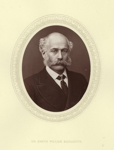Sir Joseph William Bazalgette von English Photographer