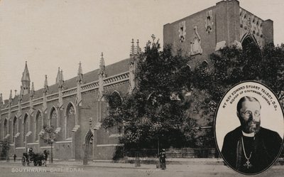 Southwark Cathedral, London; Edward Stuart Talbot, Bischof von Southwark von English Photographer