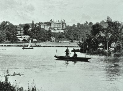 Star And Garter Home, Richmond Hill, Richmond: Gesamtansicht, 1895 von English Photographer