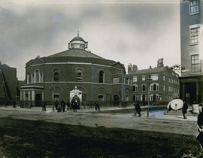 Surrey Chapel, Blackfriars Road, Southwark (Rowland Hills Kapelle) von English Photographer