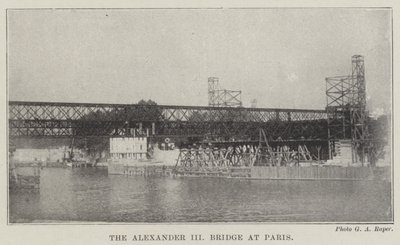 Die Alexander-III.-Brücke in Paris von English Photographer