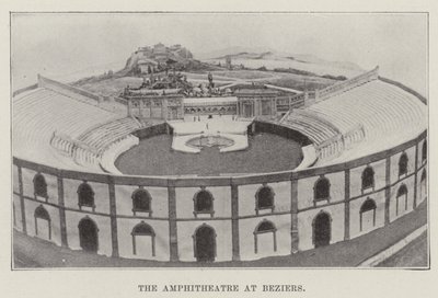 Das Amphitheater in Beziers von English Photographer