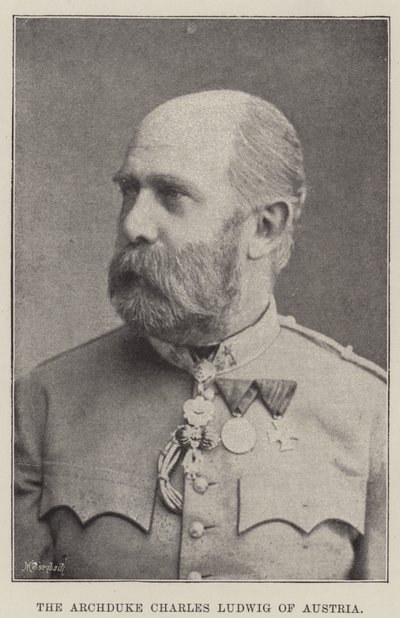 Erzherzog Karl Ludwig von Österreich von English Photographer