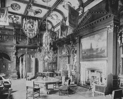 Der Bankettsaal, Knebworth von English Photographer