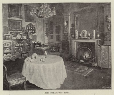 Das Frühstückszimmer von English Photographer