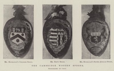 Die Cambridge-Holzlöffel von English Photographer