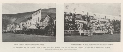 Die Feier des Victoria Day in der nördlichsten Stadt des britischen Empire, Szenen in Dawson City, Yukon von English Photographer