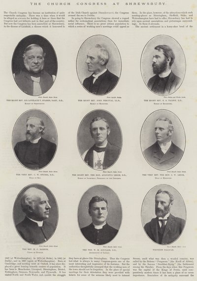 Der Kirchenkongress in Shrewsbury von English Photographer