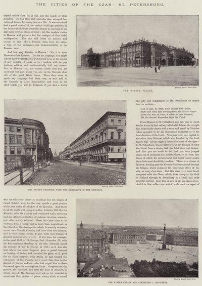Die Städte des Zaren, St. Petersburg von English Photographer