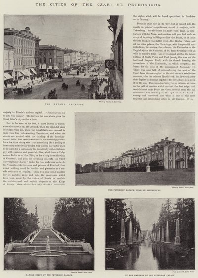 Die Städte des Zaren, St. Petersburg von English Photographer