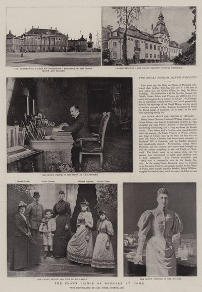 Der Kronprinz von Dänemark zu Hause von English Photographer
