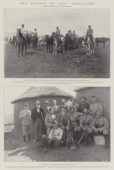 Die Verteidigung von Ost-Griqualand von English Photographer